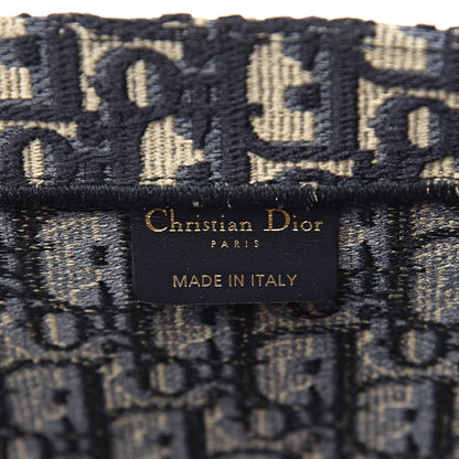 Christian Dior Oblique Book Tote Blue Multicolor 6 of 11