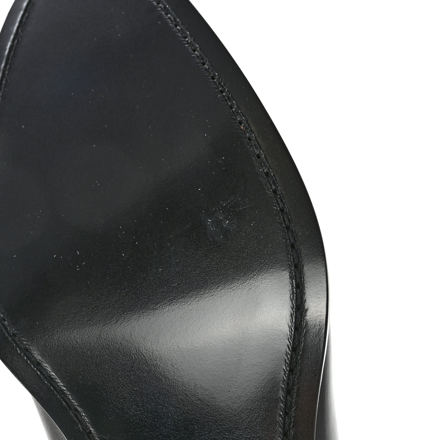 Saint Laurent Calfskin Mens Wyatt Chelsea Boots 45 Black 9 of 12
