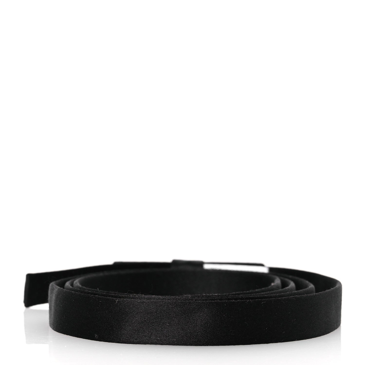 Christian Dior Silk Dior Bow Belt Black 2 of 6