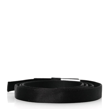 Christian Dior Silk Dior Bow Belt Black 2 of 6