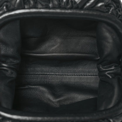 Bottega Veneta BOTTEGA VENETA Nappa Intrecciato The Mini Pouch Black 5 of 9