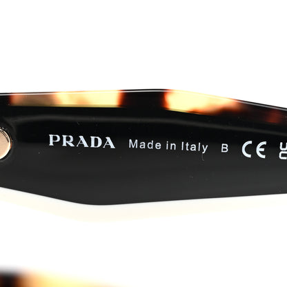 Prada Acetate Square Sunglasses SPR 16Y Black Havana 6 of 7