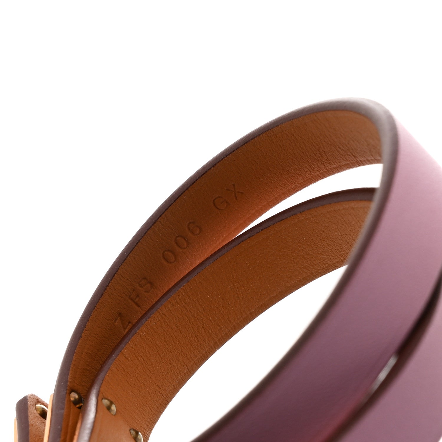 Hermes Swift Kelly Double Tour Bracelet T3 Mauve Sylvestre 5 of 5