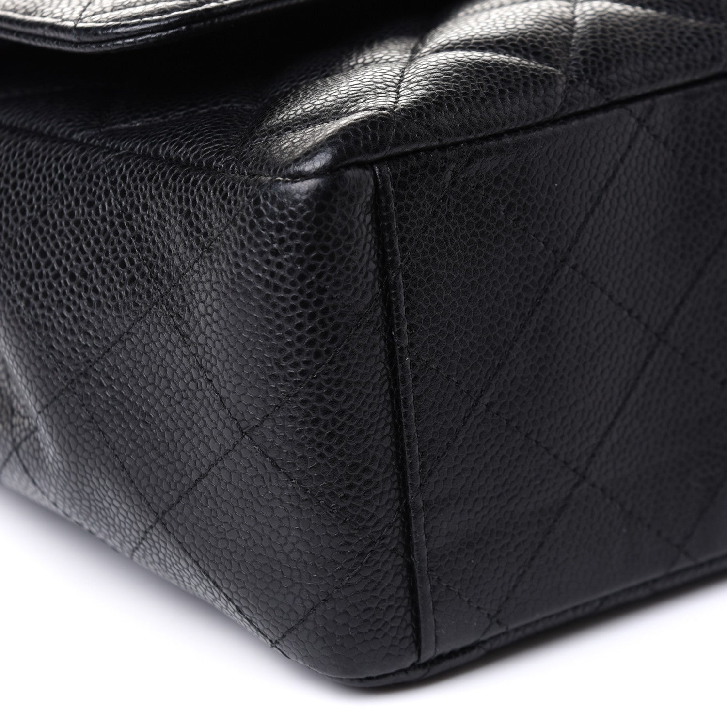 Chanel Caviar Quilted Maxi Double Flap Black 9 of 11