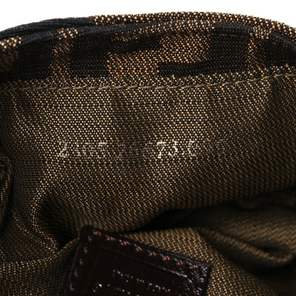 Fendi Zucca Mini Half Moon Baguette Tobacco 7 of 10