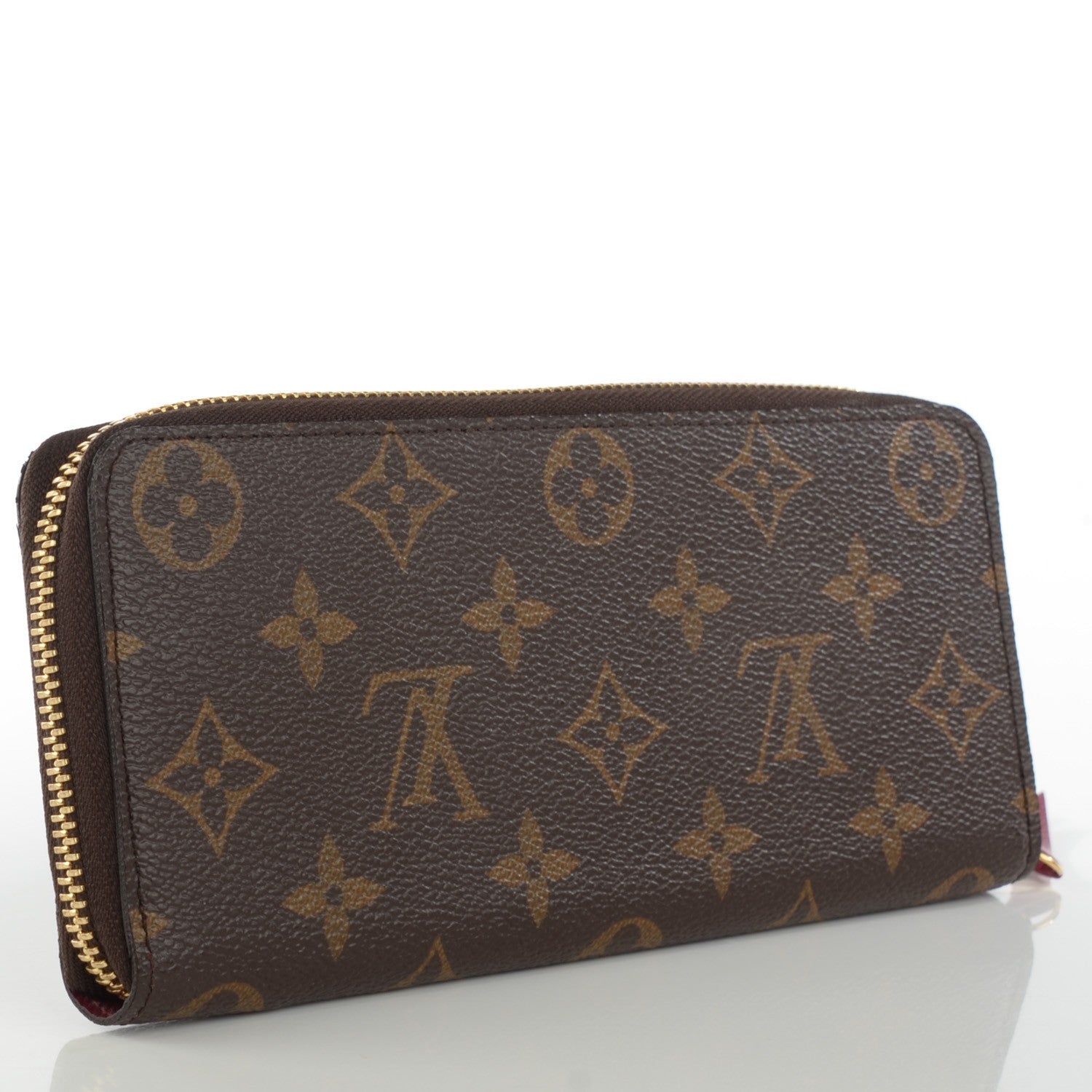 Louis Vuitton Monogram Clemence Wallet Fuchsia 3 of 7
