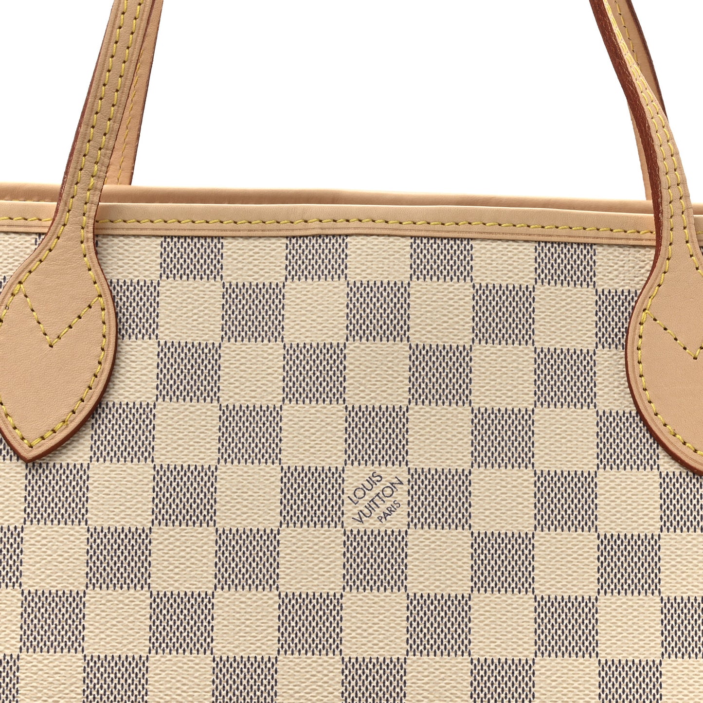 Damier Azur Neo Neverfull MM Rose Ballerine