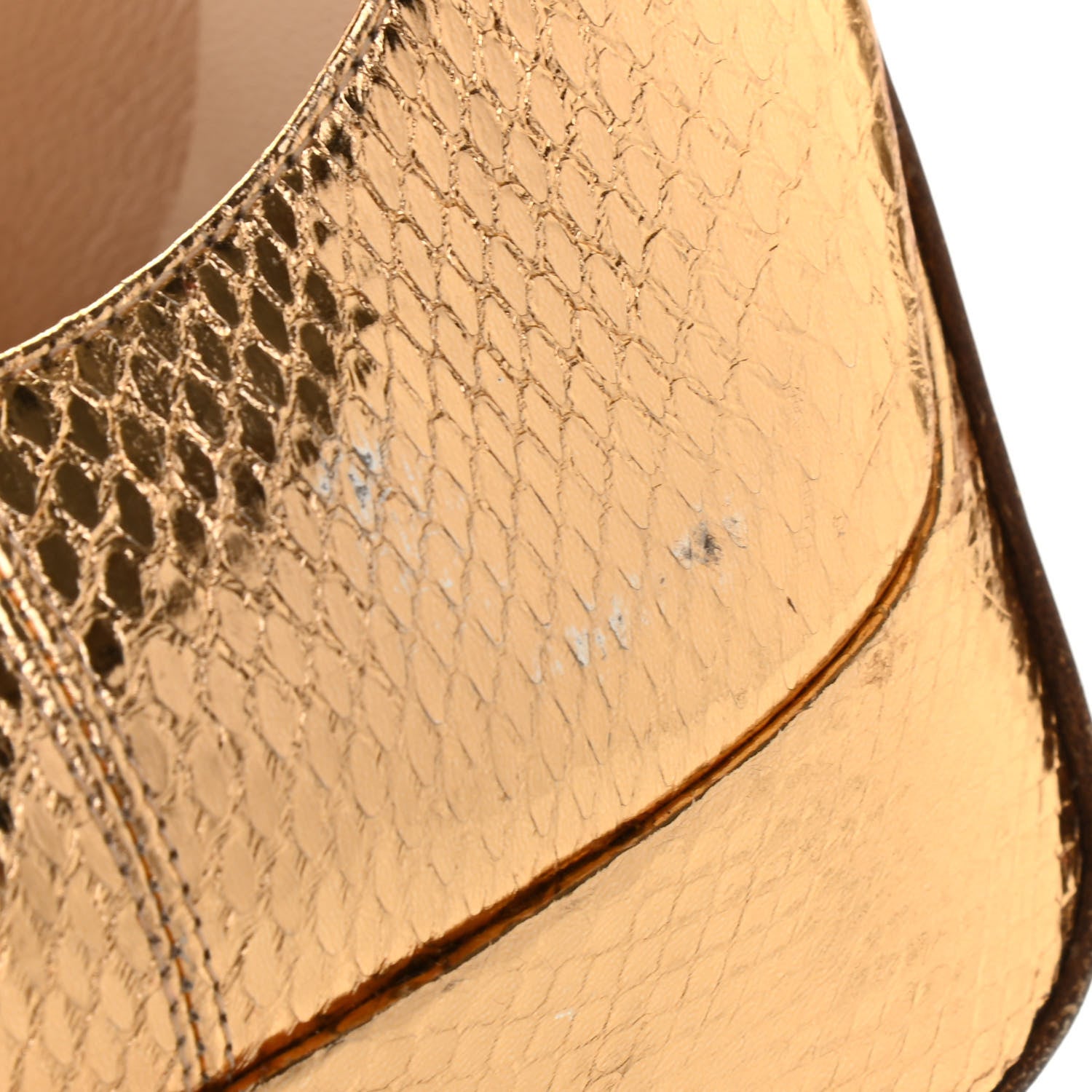 Christian Louboutin Ayers Metal Nodo 150 Pumps 37 Gold 11 of 21