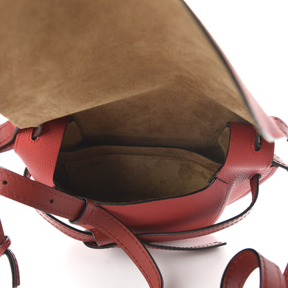 Loewe Soft Grain Calfskin Small Gate Crossbody Bag Scarlet Red Burnt Red 5 of 9