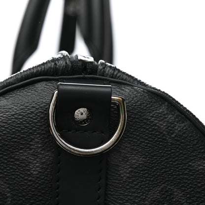 Louis Vuitton Monogram Eclipse Keepall Bandouliere 55 13 of 13