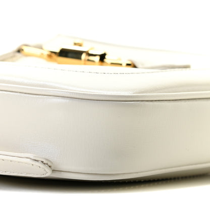 Gucci Boarded Dyana Lux Calfskin Mini Jackie 1961 Hobo Mystic White 5 of 9