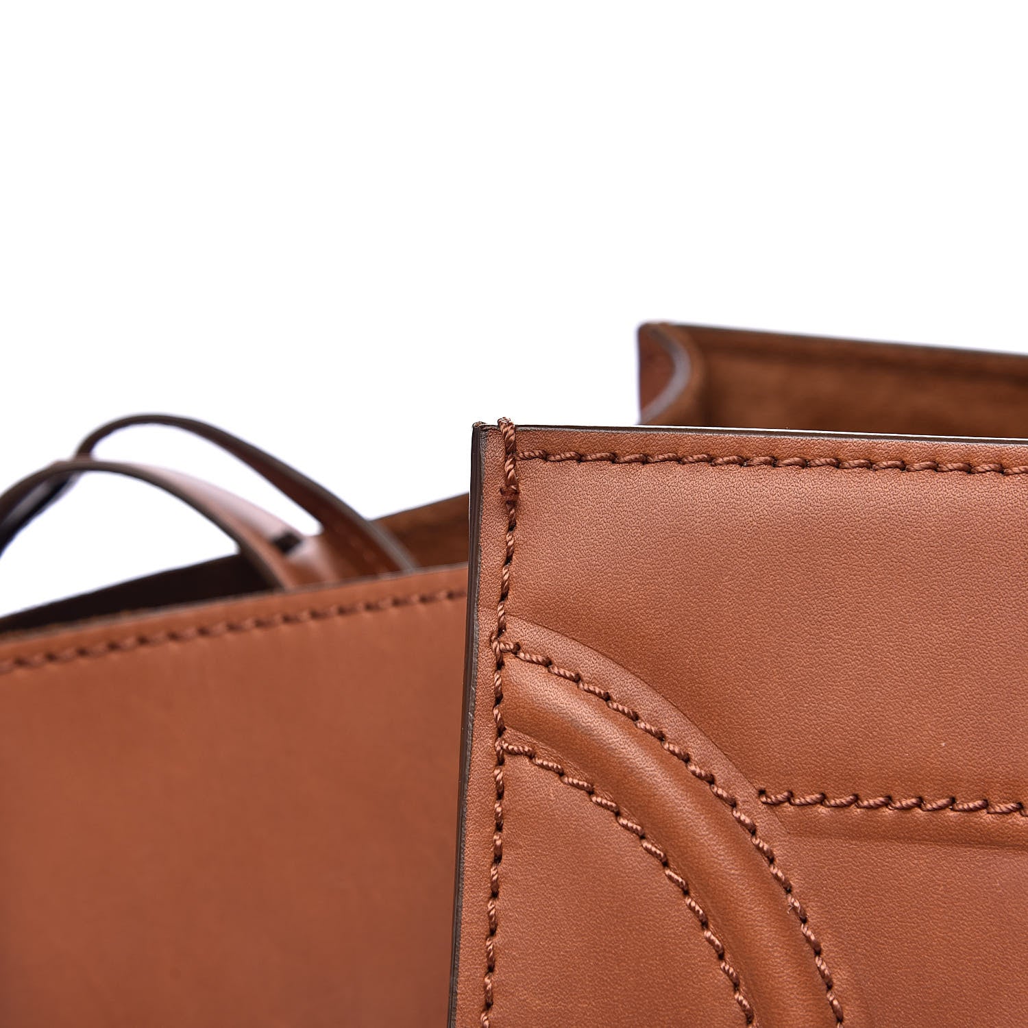 Celine Natural Calfskin Medium Phantom Luggage Tan 18 of 20