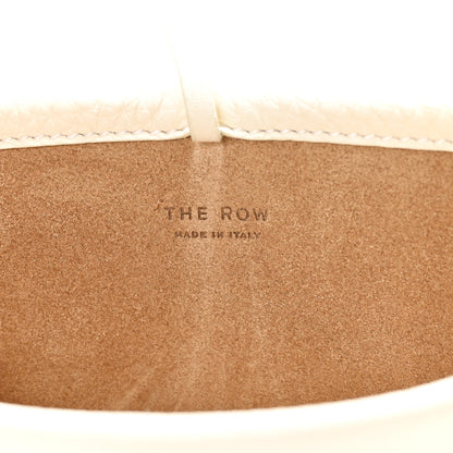 The Row Grained Calfskin Small N/S Park Tote Ivory 6 of 9