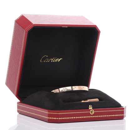 Cartier 18K Pink Gold LOVE Bracelet 16 7 of 7