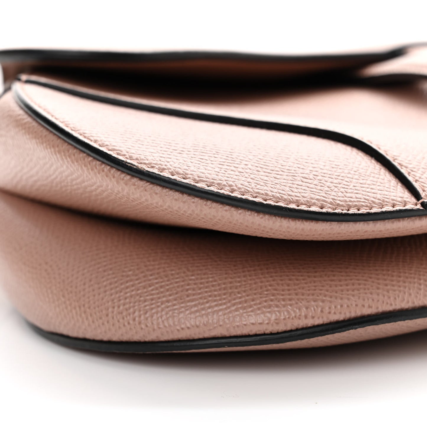 Grained Calfskin Saddle Bag Fard