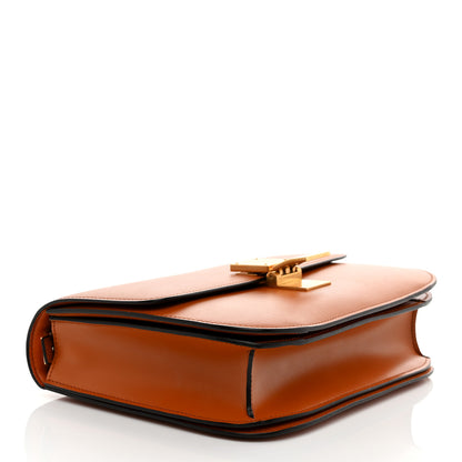 Celine Box Calfskin Medium Classic Box Flap Bag Tawny 4 of 10