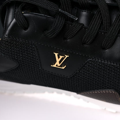 Louis Vuitton Monogram Mens Run Away Sneakers 9 Black 12 of 13