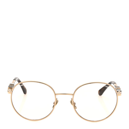 Chanel Metal Pantos Sunglasses 4282 Gold Pink 2 of 8