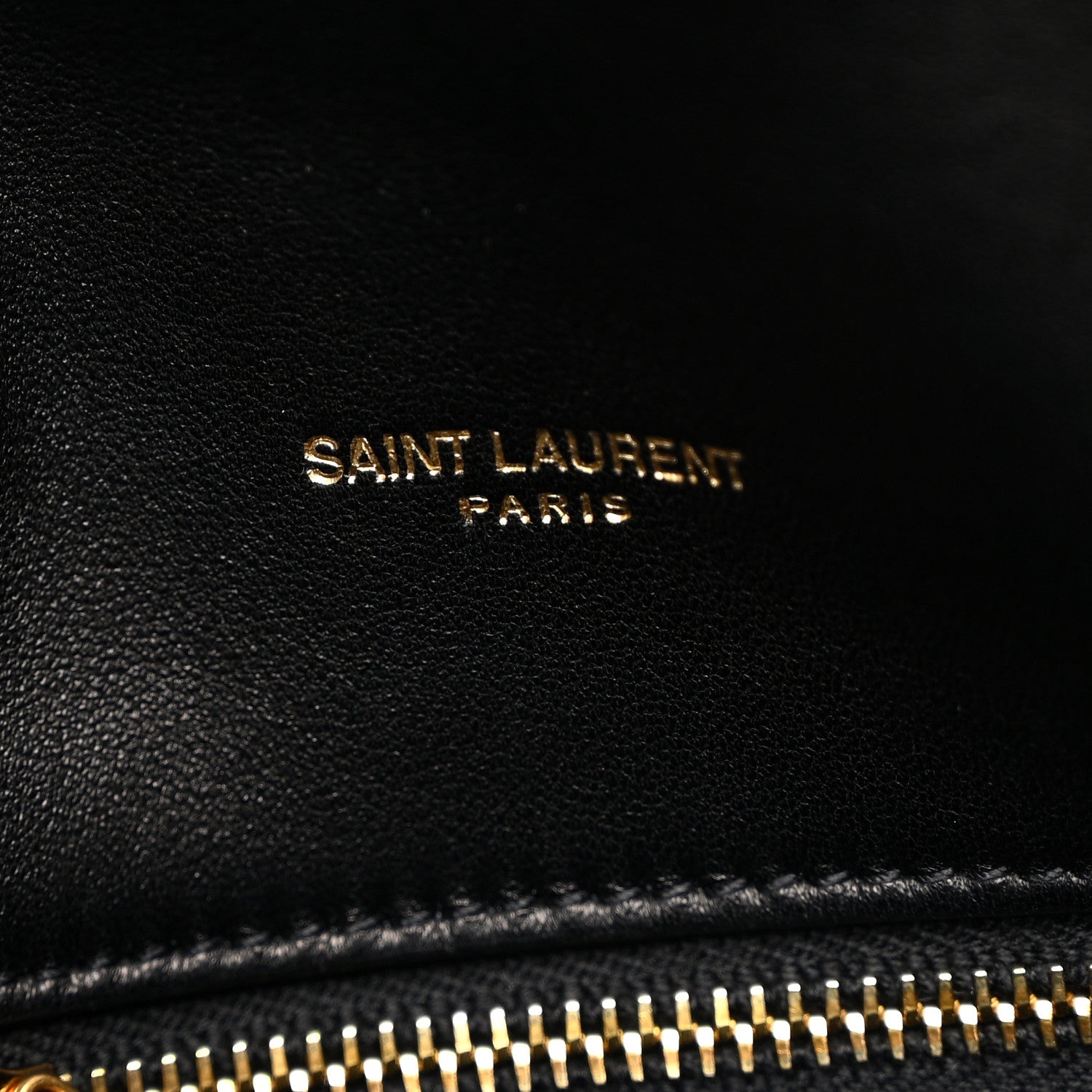 Saint Laurent Lambskin Quilted Toy Loulou Puffer Monogram Chain Satchel Black 7 of 11