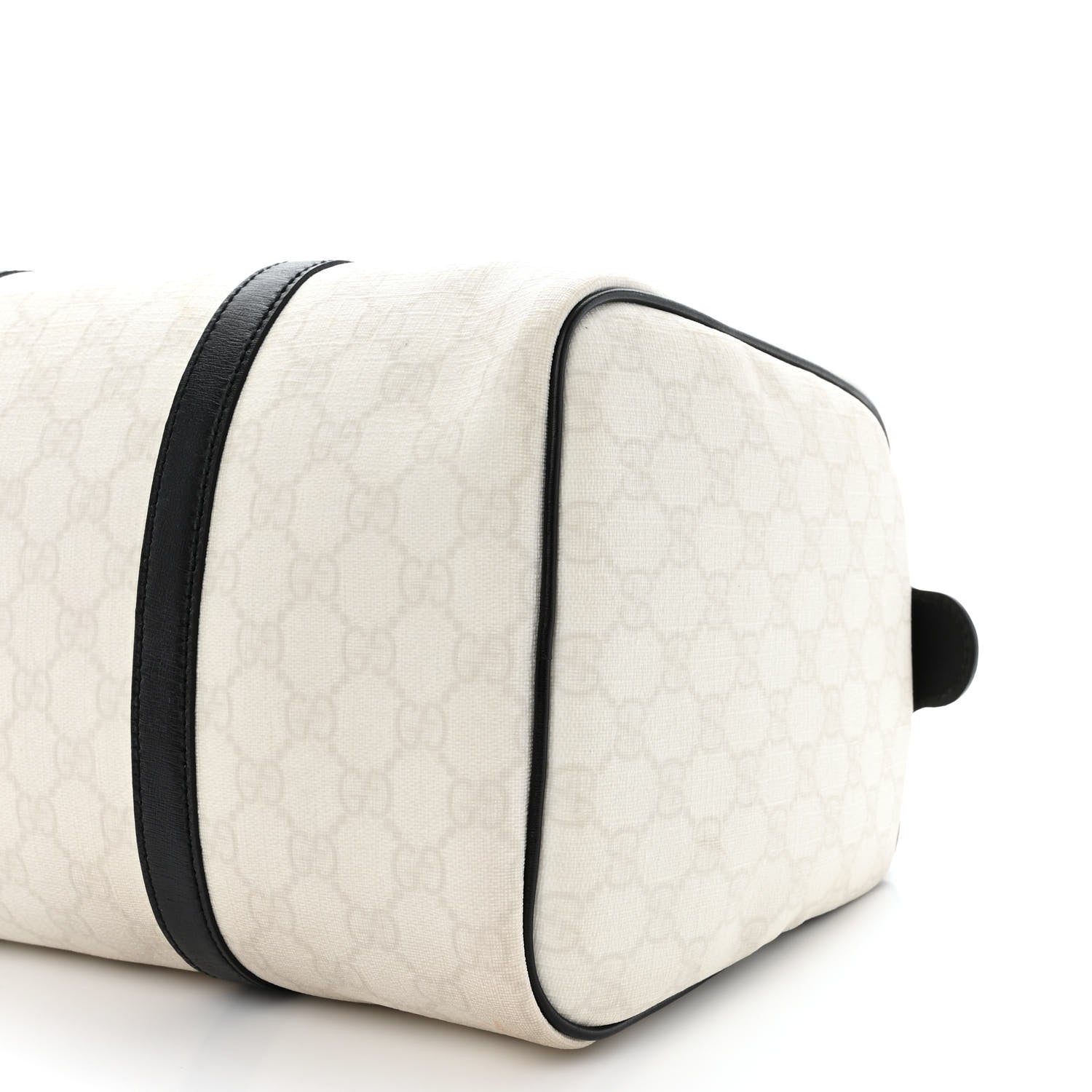 Gucci GG Plus Monogram Medium Joy Boston White Black 10 of 11