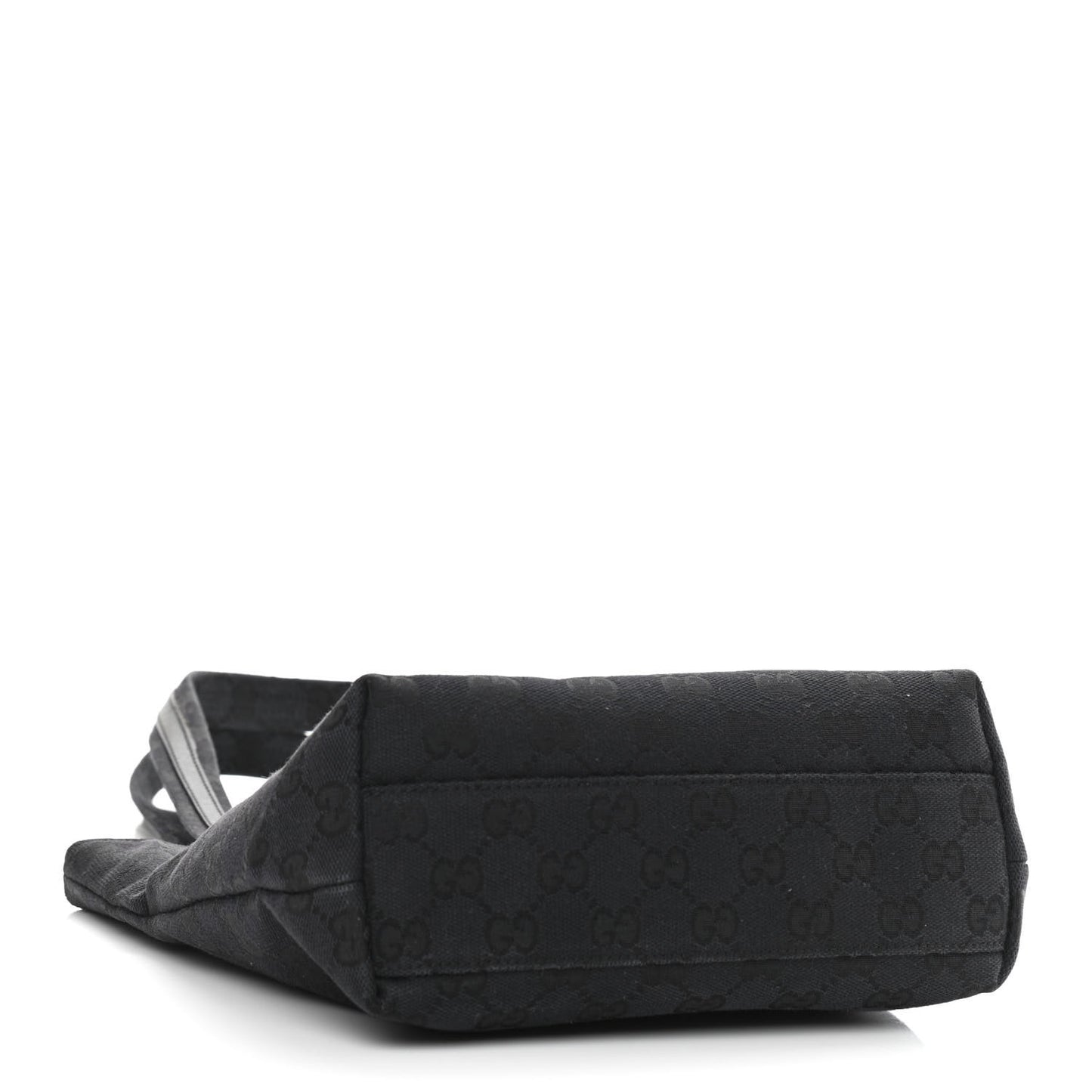 GG Plus Small Monogram Tote Black