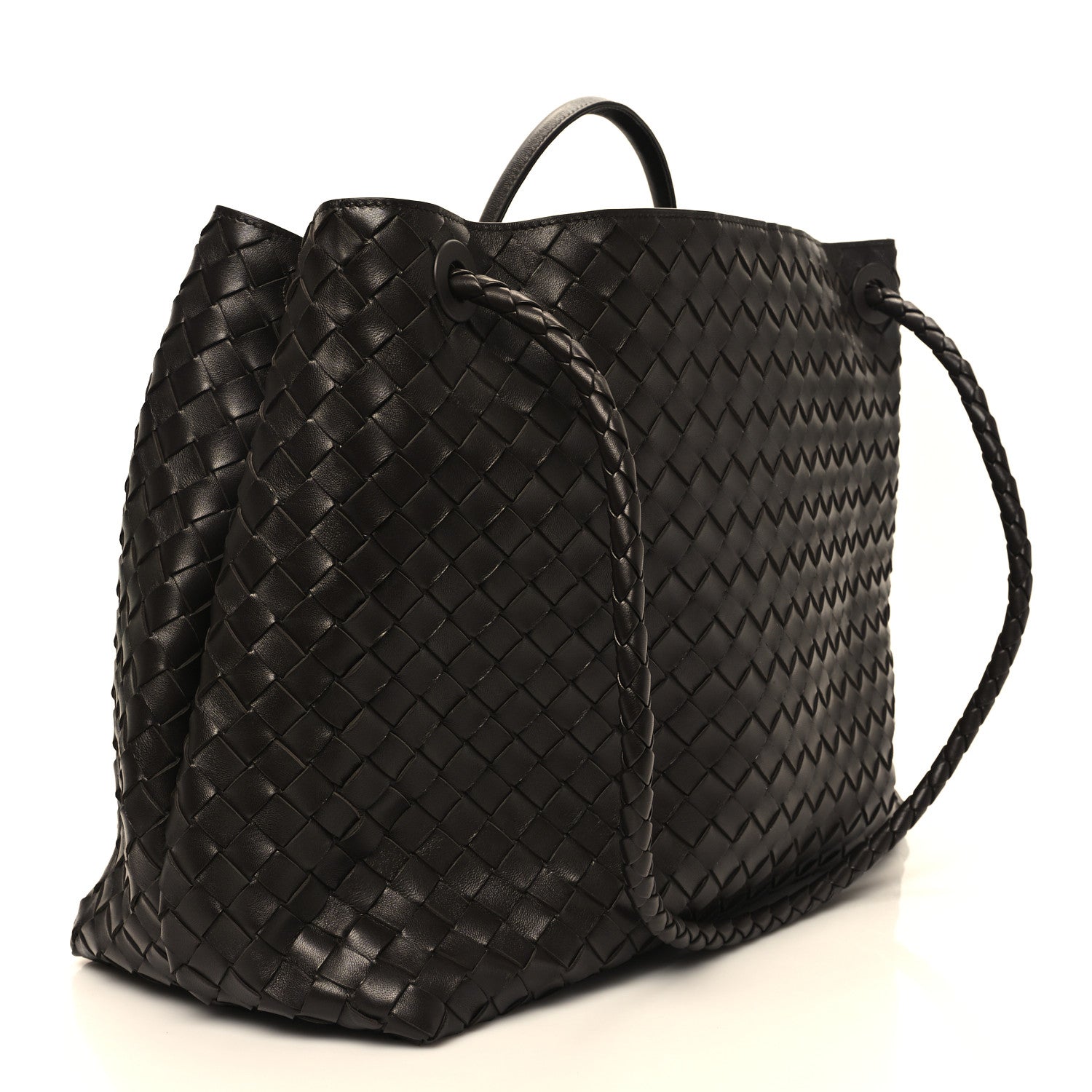 Bottega Veneta Nappa Intrecciato Large Andiamo Shoulder Bag Fondant 3 of 10