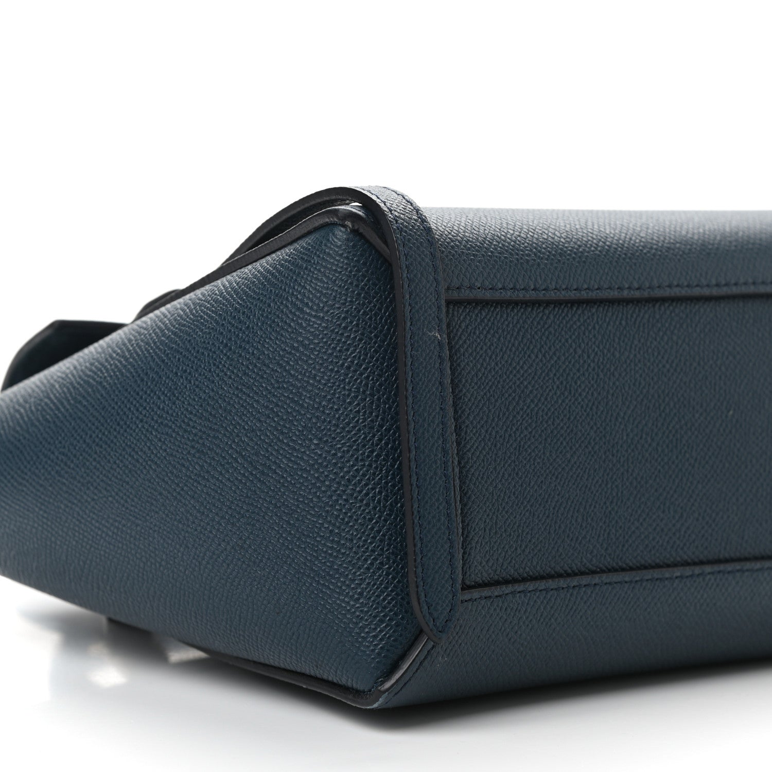 Celine Baby Grained Calfskin Nano Belt Bag Abyss Blue 9 of 10