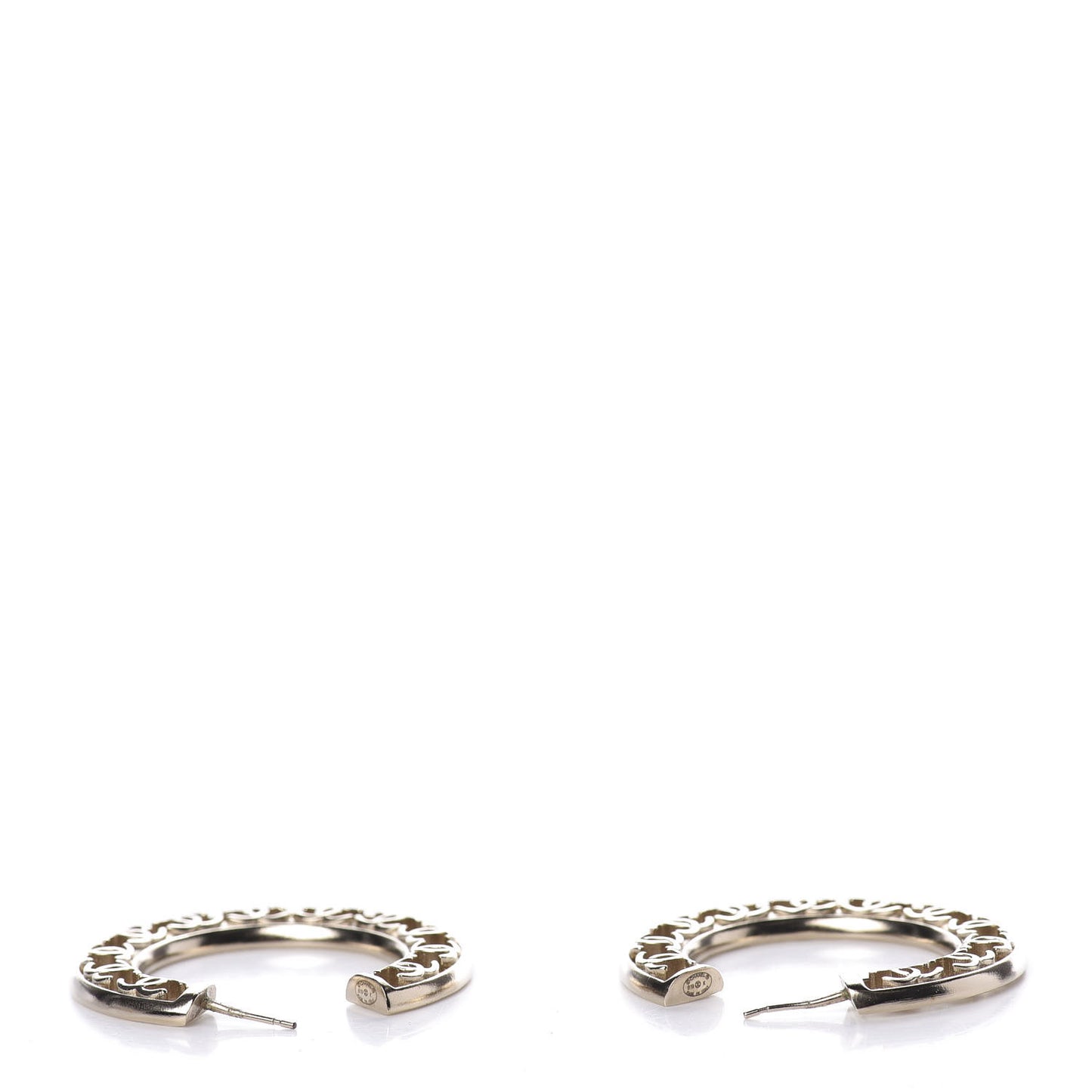 CC Hoop Earrings Gold