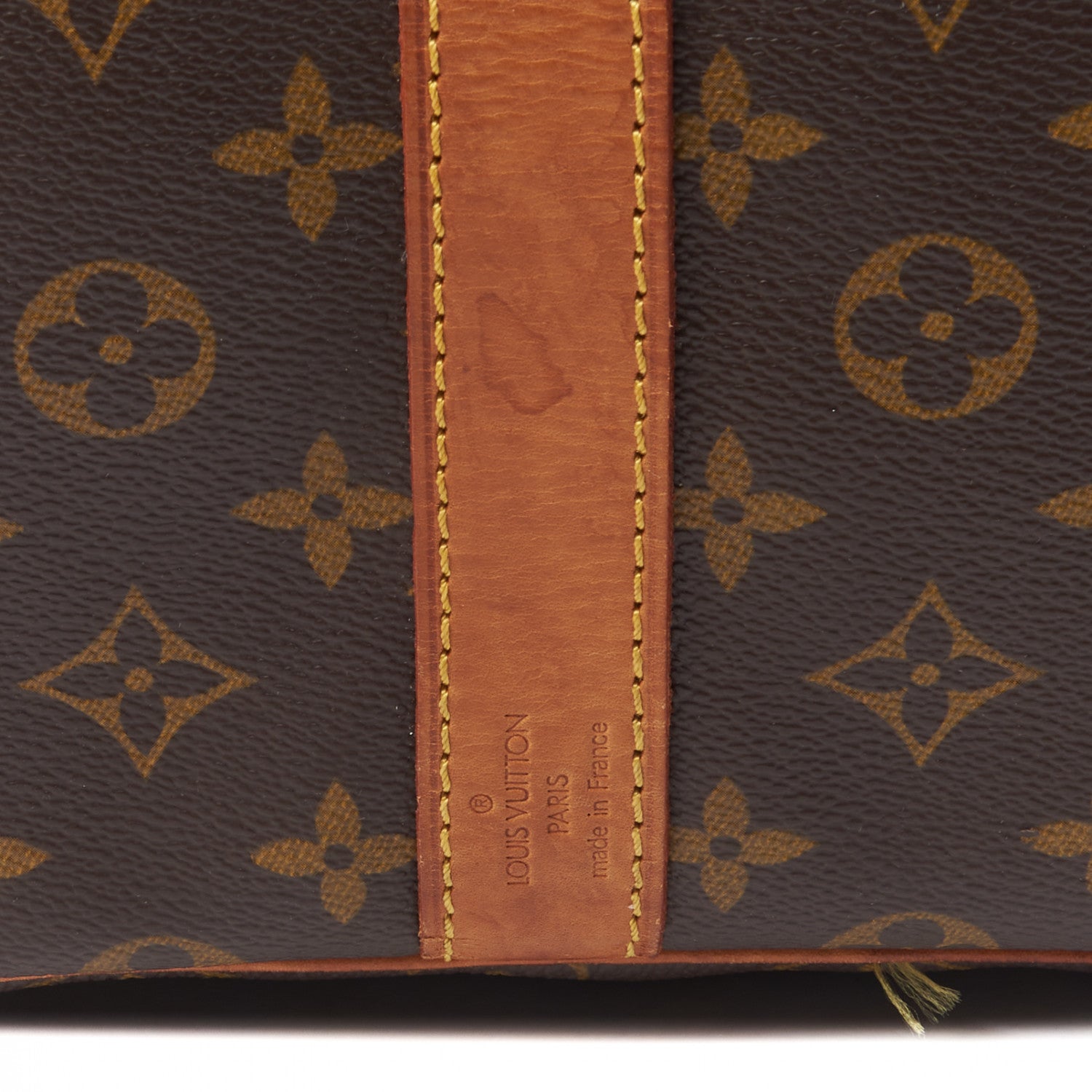 Louis Vuitton Monogram Keepall Bandouliere 55 8 of 12