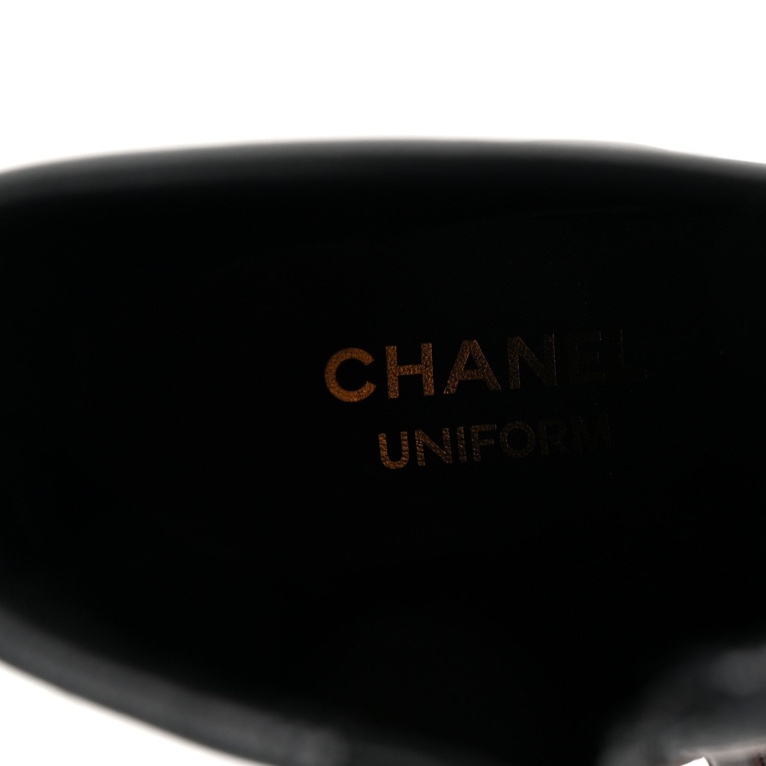 Chanel Stretch Lambskin Cap Toe CC Short Boots 37 Black 8 of 9
