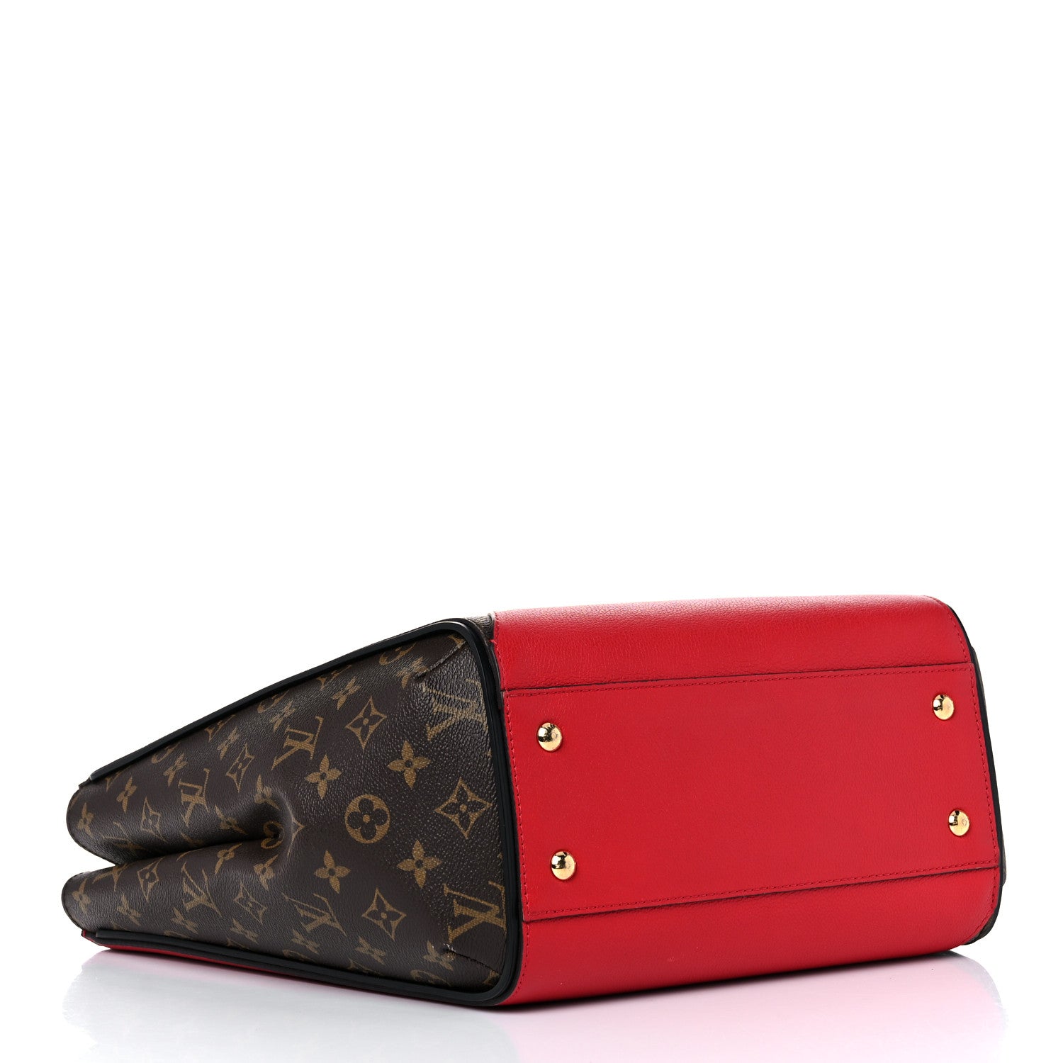 Louis Vuitton Calfskin Monogram Kimono Tote Cherry 4 of 11