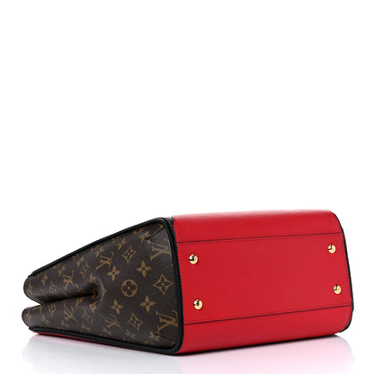 Louis Vuitton Calfskin Monogram Kimono Tote Cherry 4 of 11