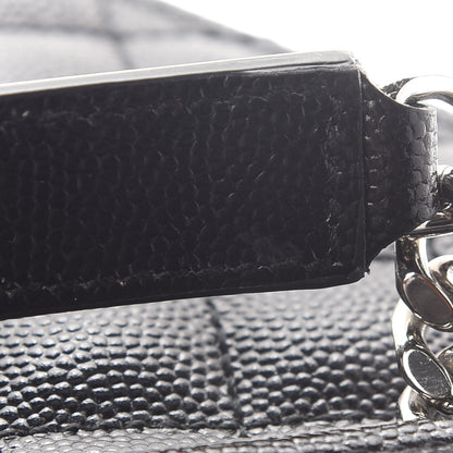 Saint Laurent Grain De Poudre Textured Mixed Matelasse Large Triquilt Monogram Satchel Black 10 of 11