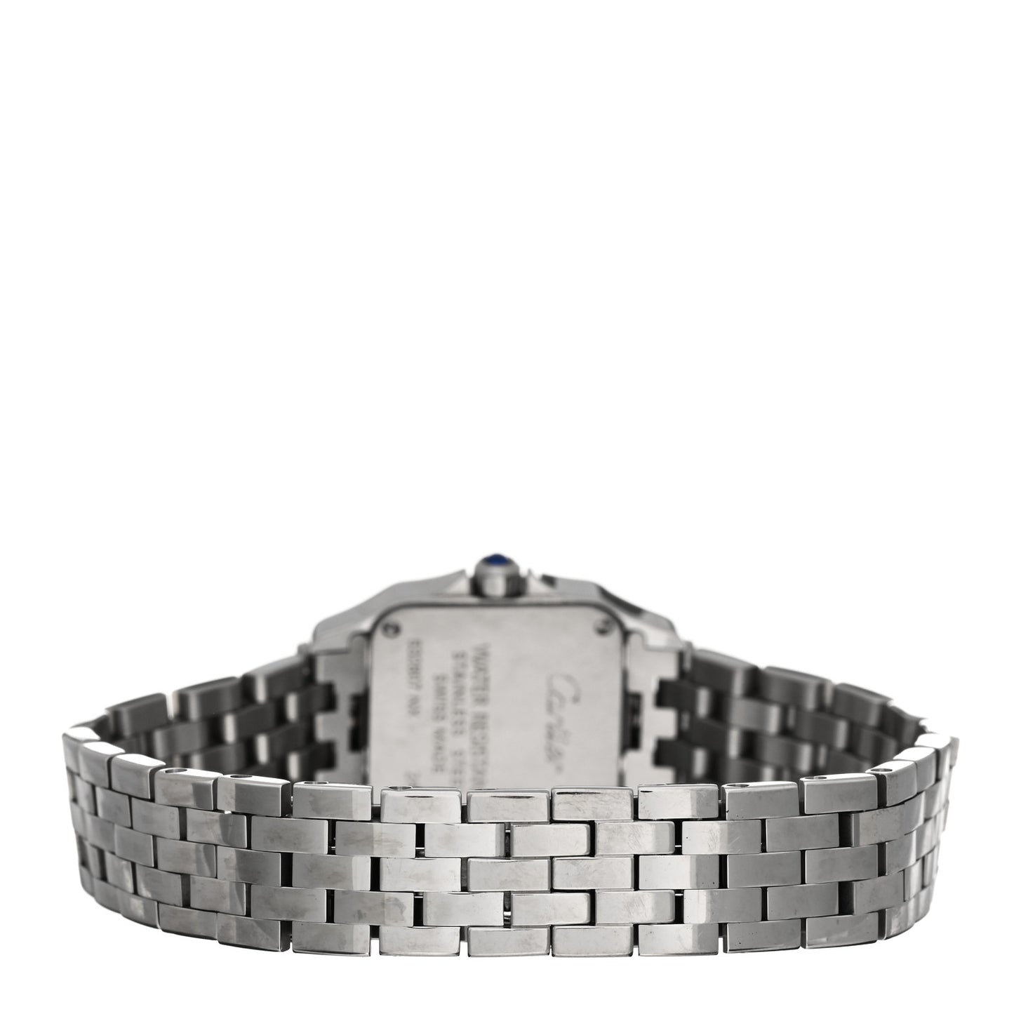 Stainless Steel 20mm Santos Demoiselle Quartz Watch