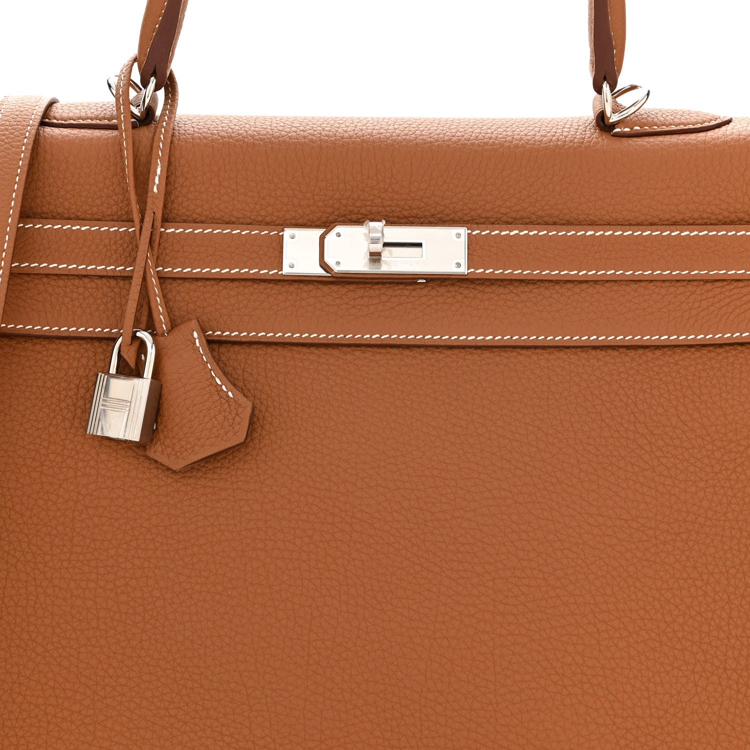 Hermes Togo Kelly Retourne 35 Gold 8 of 11