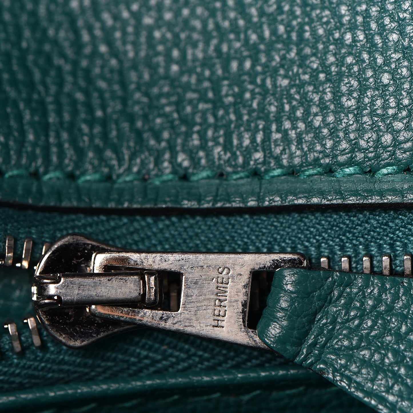 Epsom Horseshoe Birkin 40 Bleu Saphir Malachite