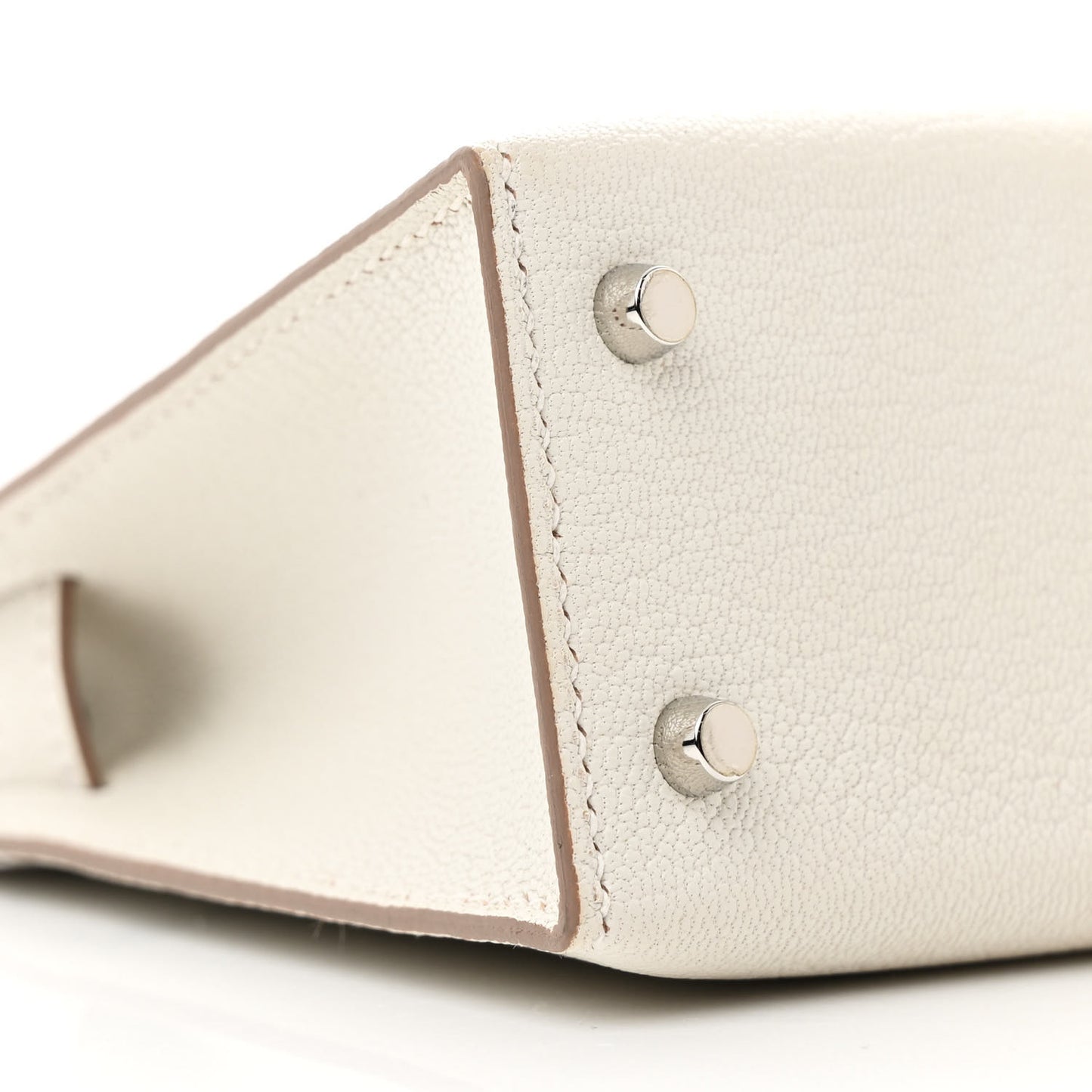 Chevre Mysore Mini Kelly Sellier 20 Mushroom