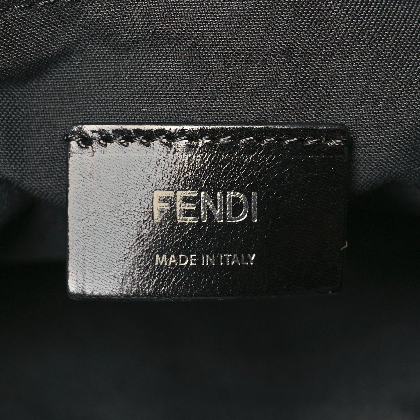 Canvas Vitello King Logo Embroidered Drawstring Backpack Sand Black