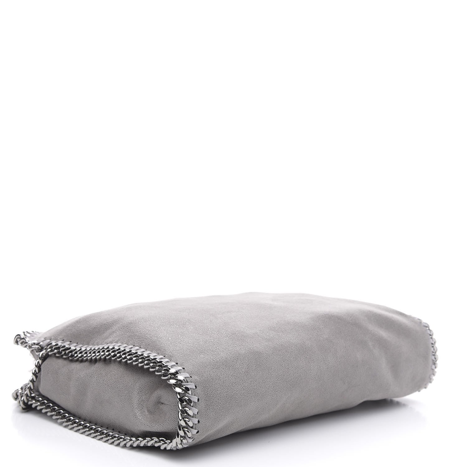 Stella McCartney Shaggy Deer Falabella Fold Over Tote Grey 4 of 9