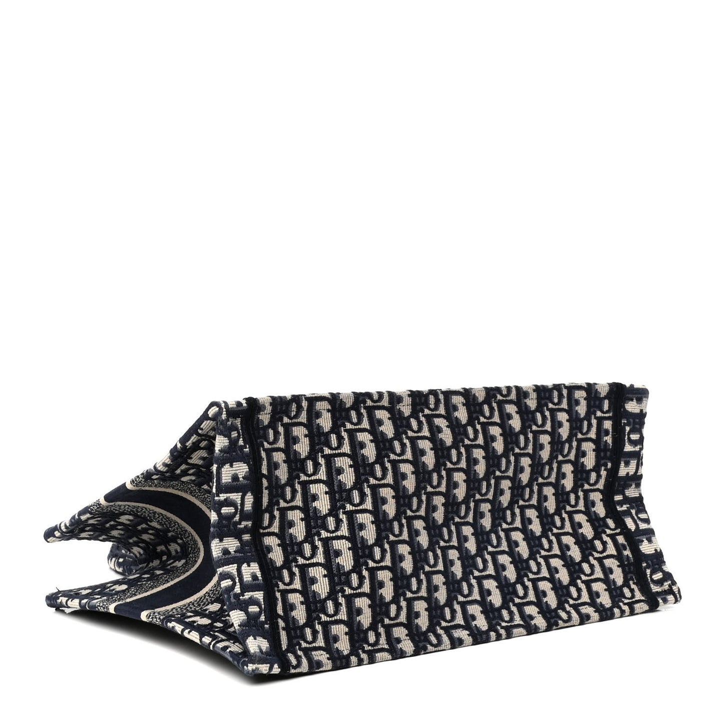 Oblique Medium Book Tote Blue Multicolor