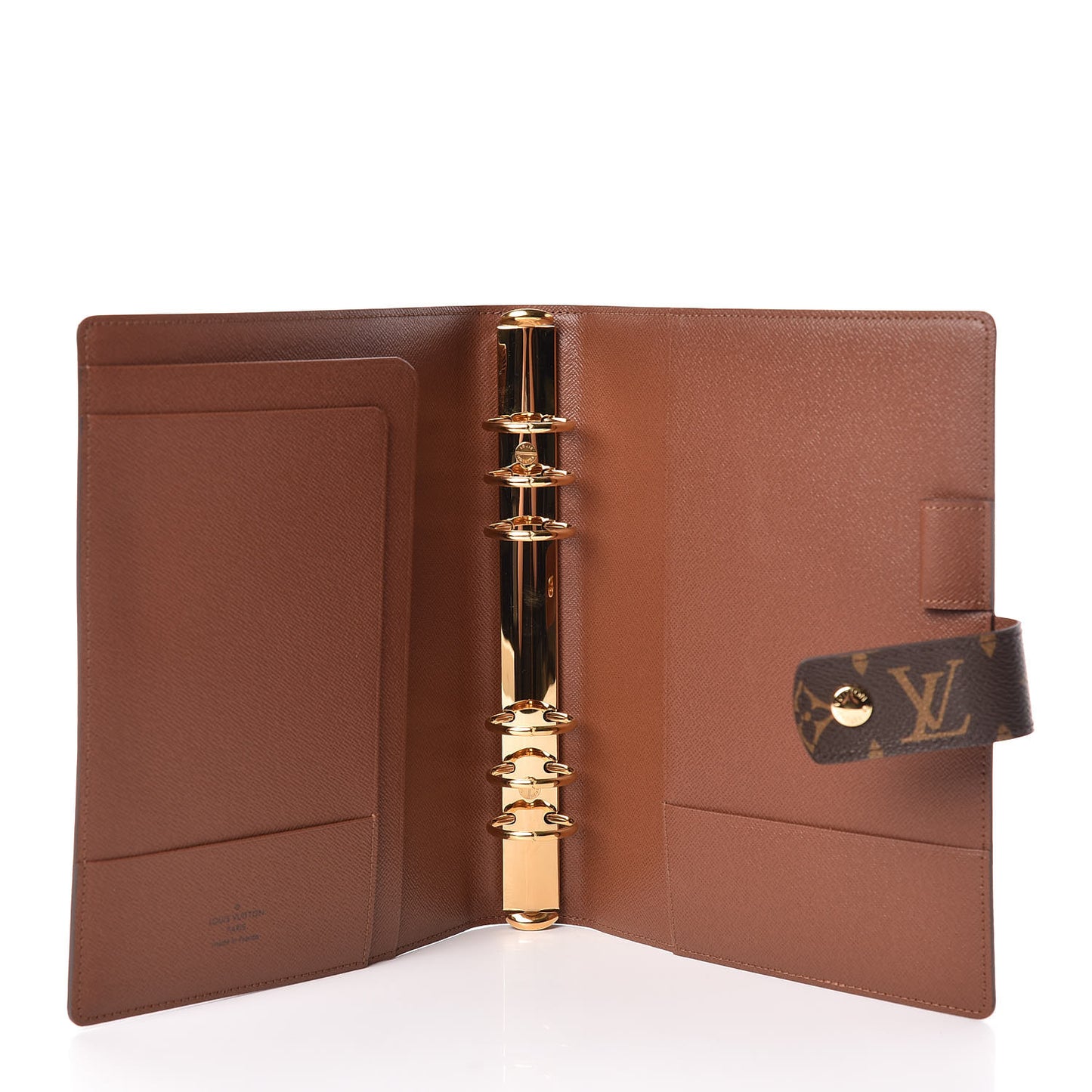 Monogram Large Ring Agenda Cover
