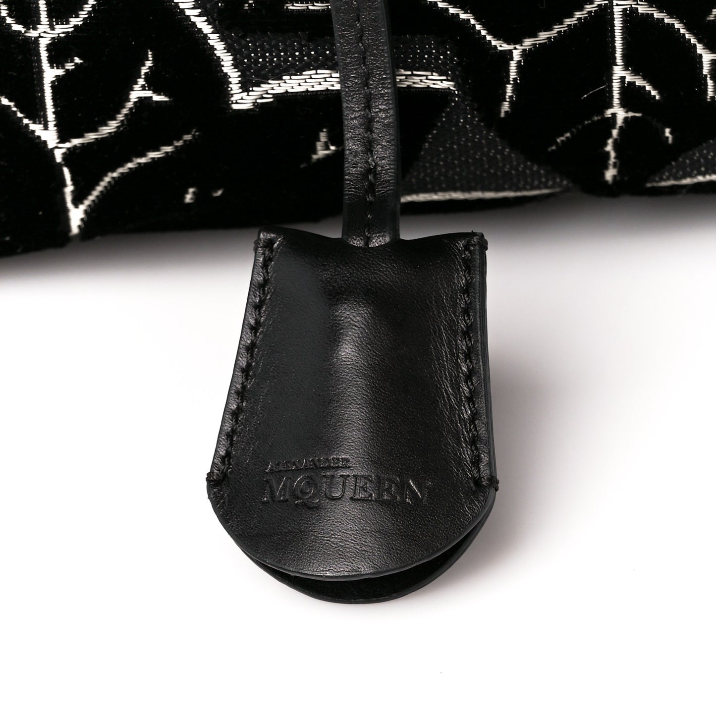 Velvet Shopper Tote Black