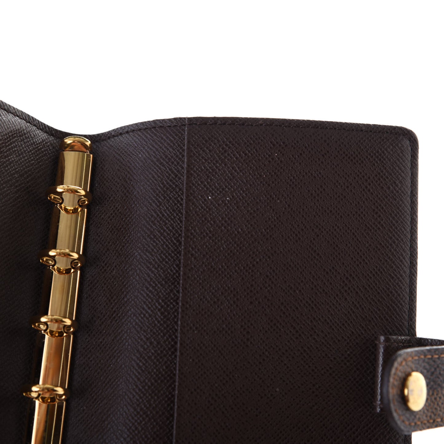 Damier Ebene Small Ring Agenda Cover