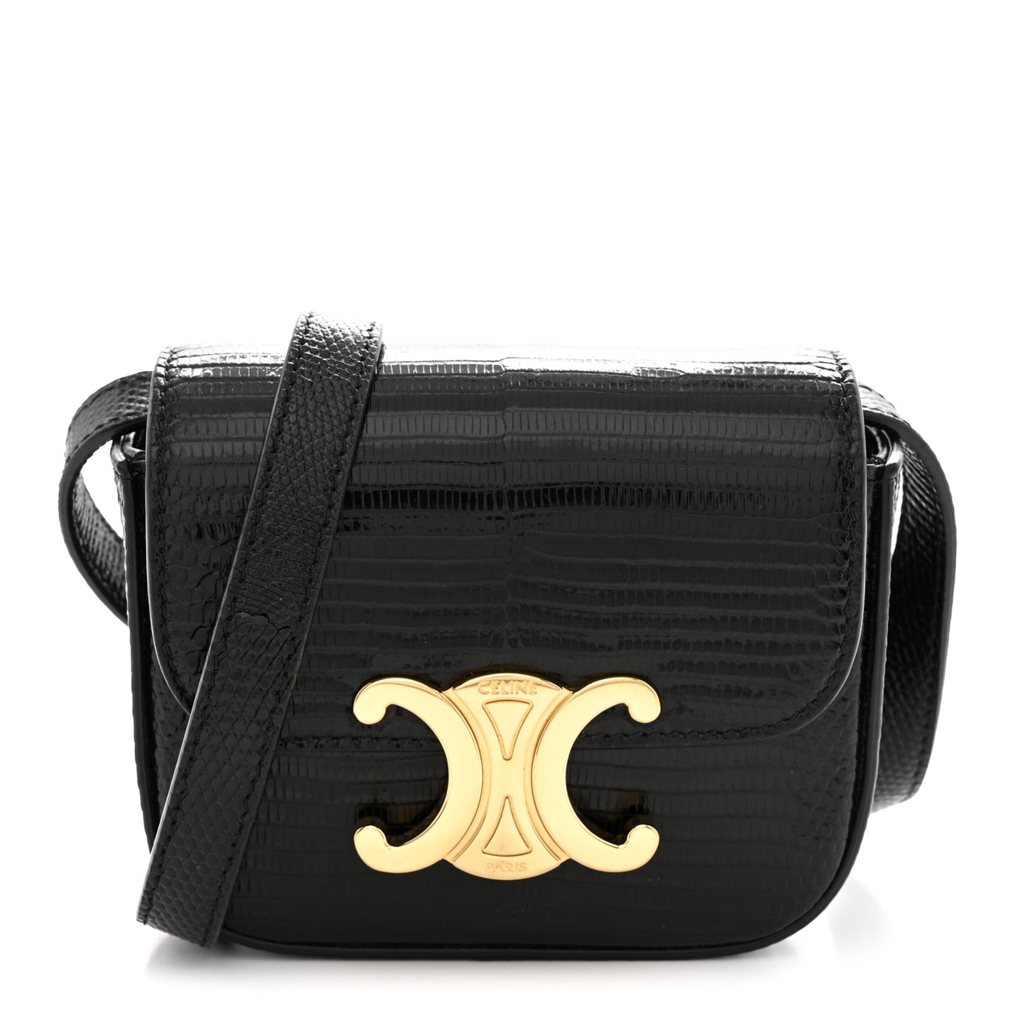 Lizard Mini Claude Black