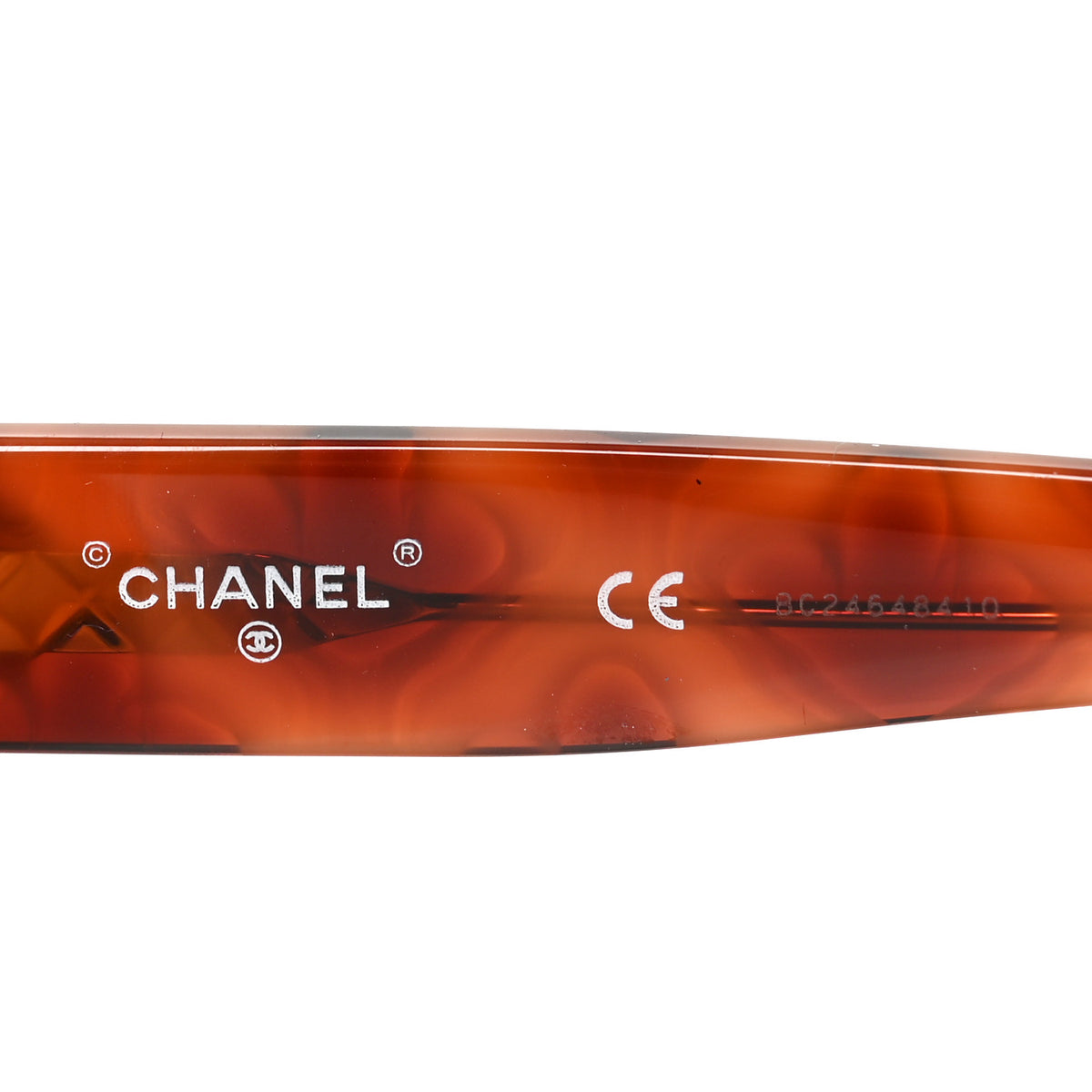 Chanel Acetate Square CC Sunglasses 71347A Tortoise Pink 5 of 7