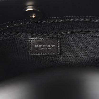 Burberry House Check Medium Tote Black 6 of 10
