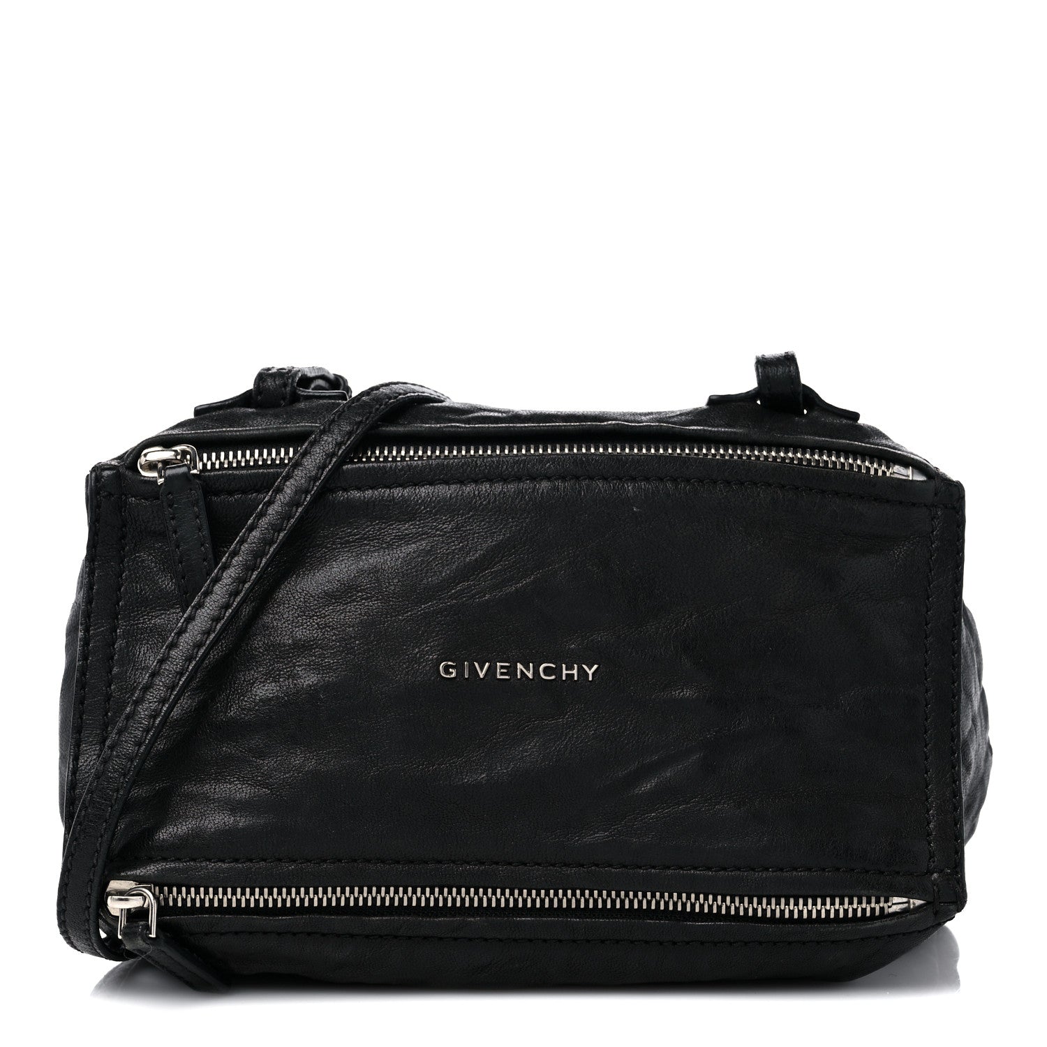 Givenchy Tumbled Sheepskin Mini Pandora Black 1 of 15