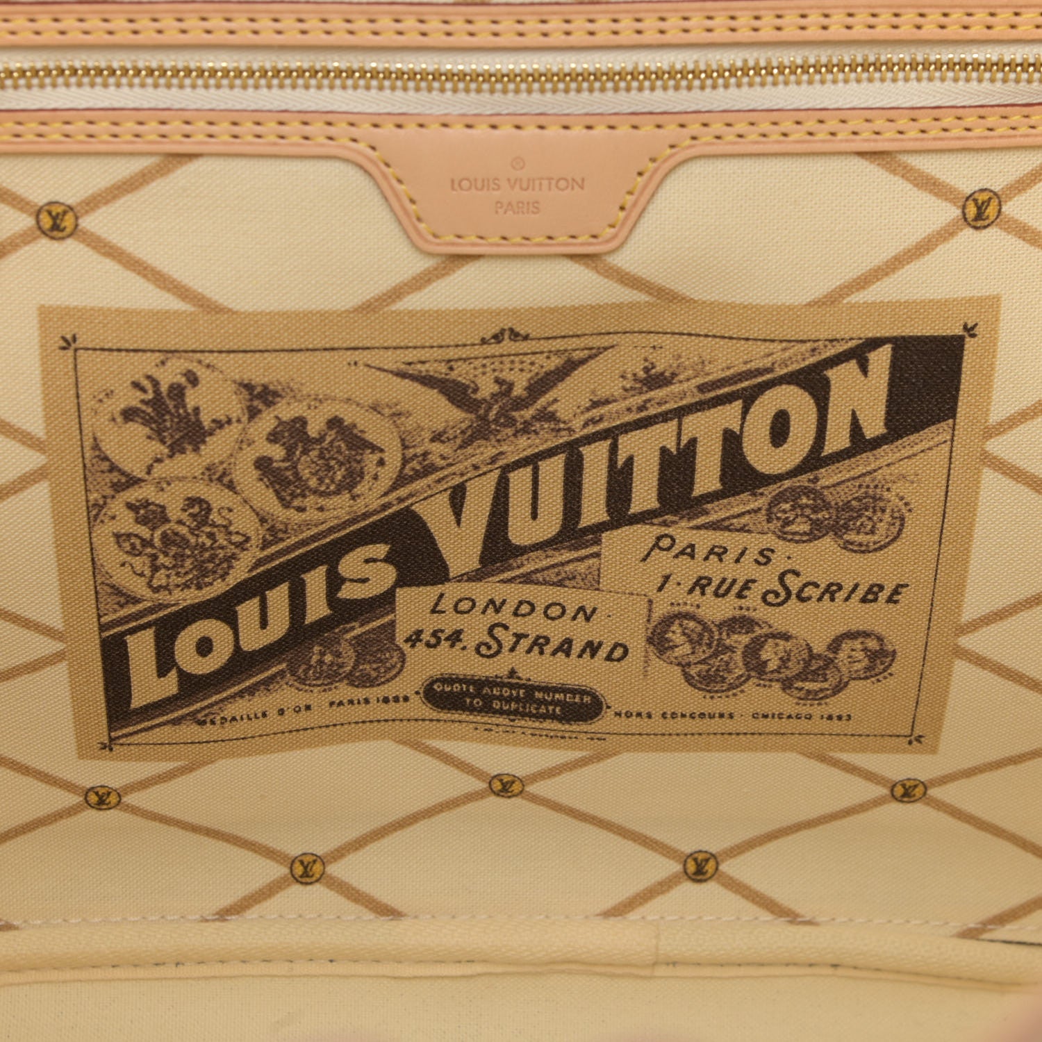 Louis Vuitton Damier Azur Summer Trunks Neo Neverfull MM 8 of 13