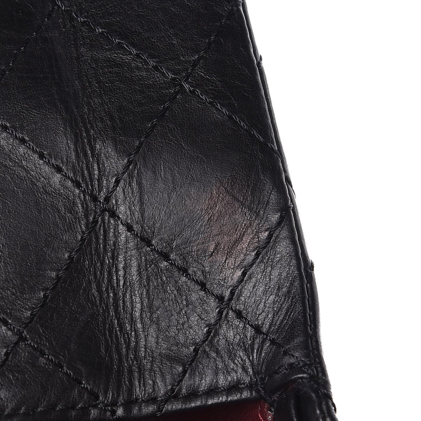 Aged Calfskin Quilted 50th Anniversary 2.55 Reissue 226 Flap Black