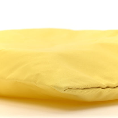 Prada Tessuto Nylon Flat Messenger Bag Light Yellow 8 of 10